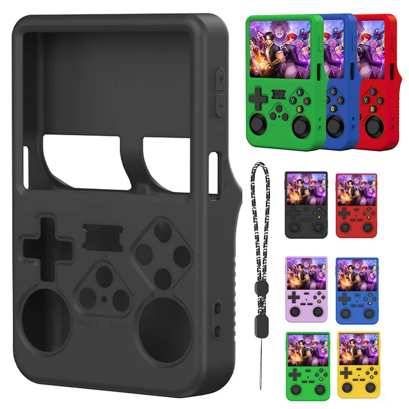 Color Silicone Case For Super retro pocket Handheld